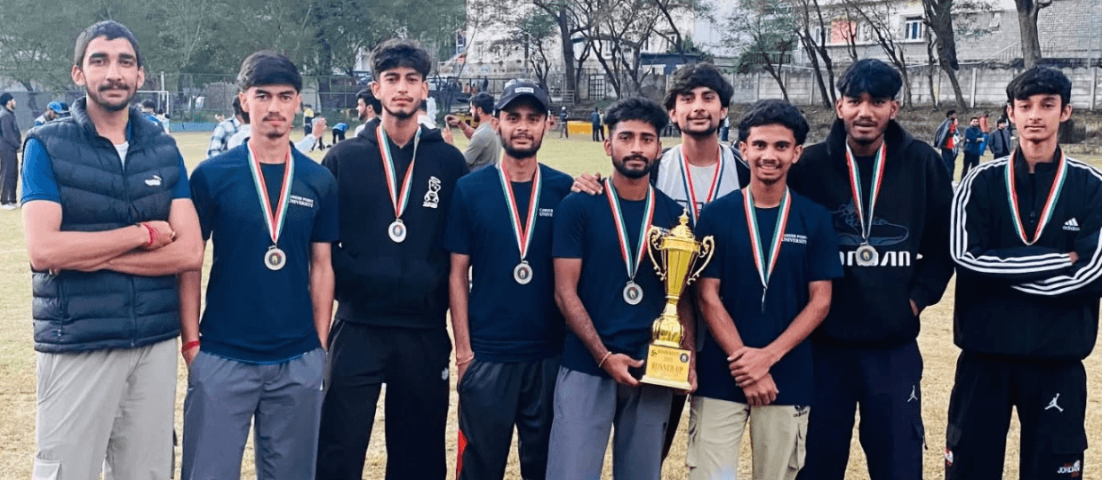 CPUH Athletes Shine at “Ranneeti” Sports Fest 2025 at IIT Mandi
