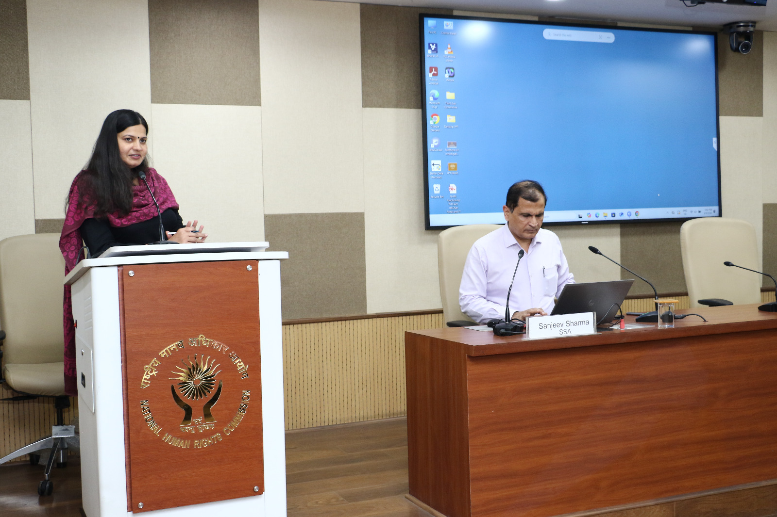 Visit NHRC, New Delhi