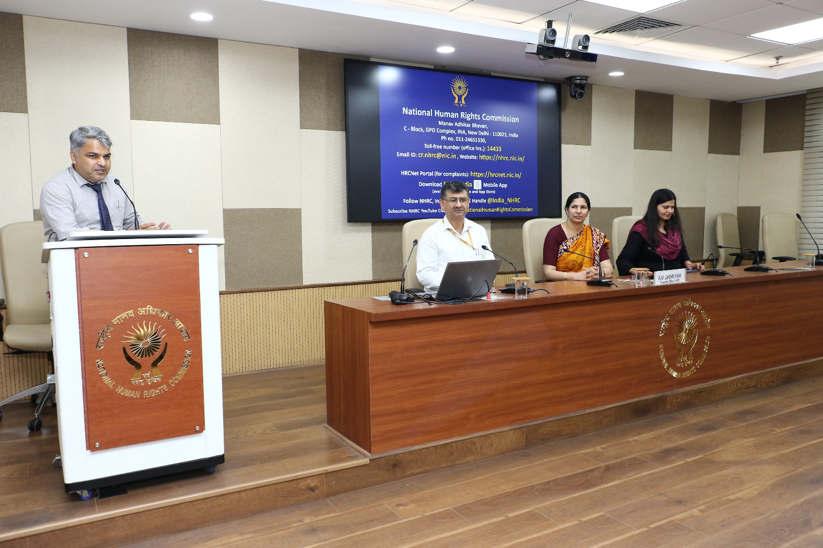 Visit NHRC, New Delhi